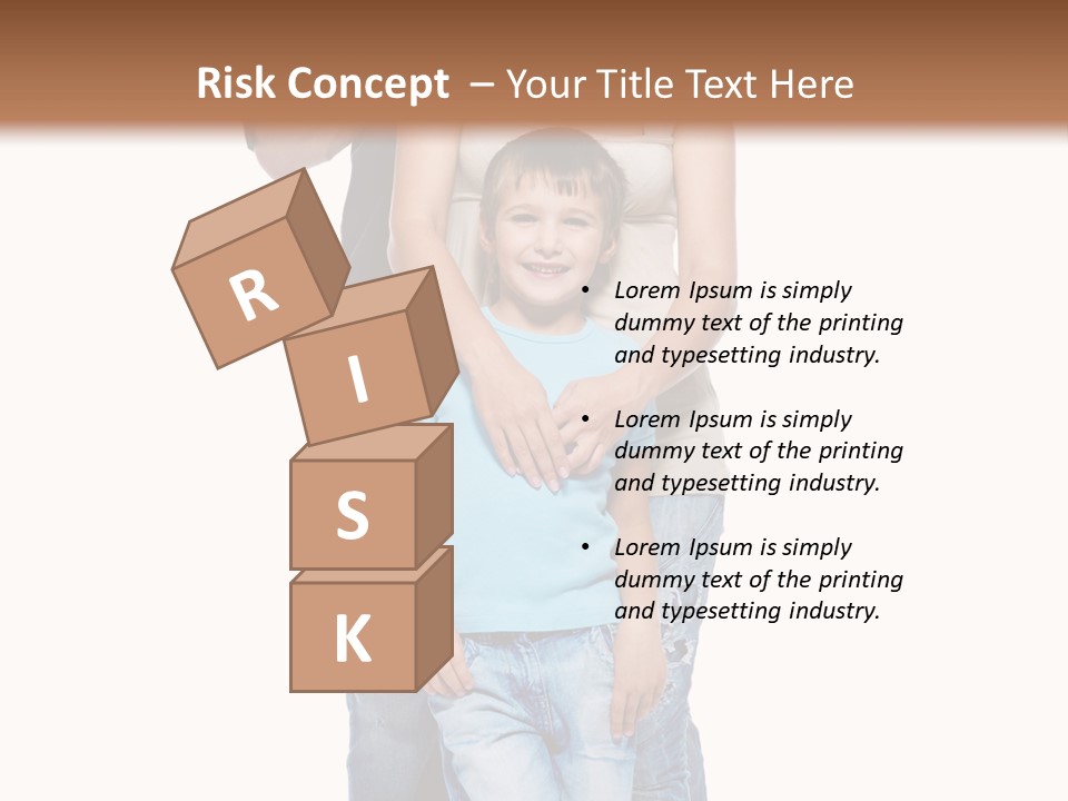 Son Young Happy PowerPoint Template