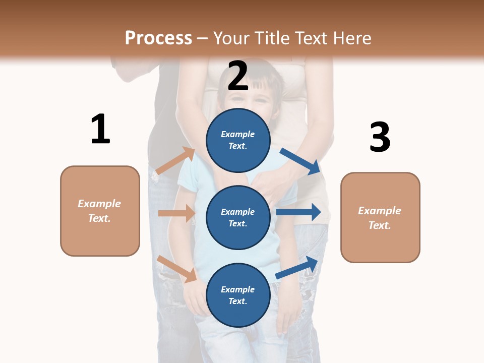 Son Young Happy PowerPoint Template