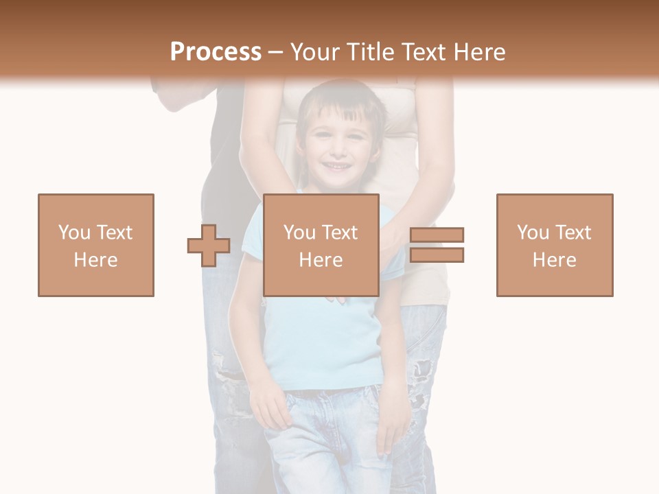 Son Young Happy PowerPoint Template