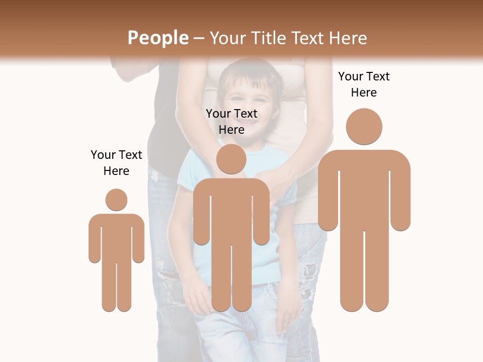 Son Young Happy PowerPoint Template