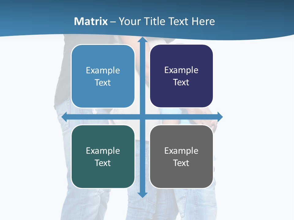 Group Parent Standing PowerPoint Template