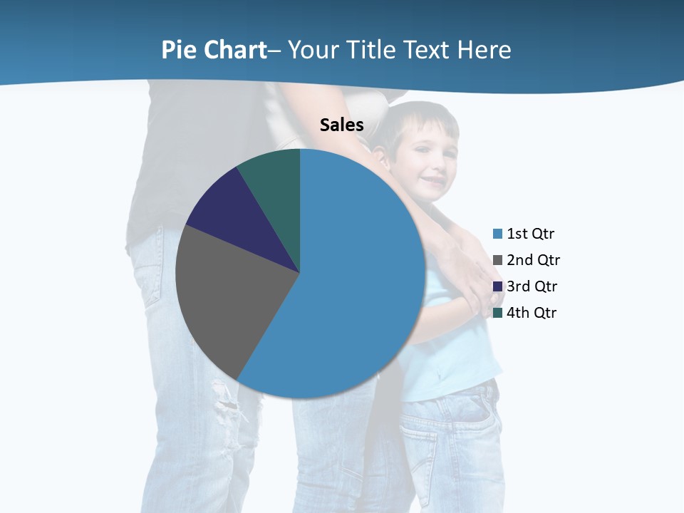 Group Parent Standing PowerPoint Template