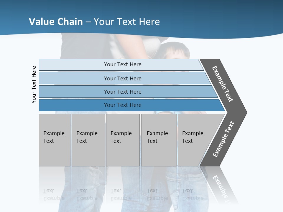 Group Parent Standing PowerPoint Template