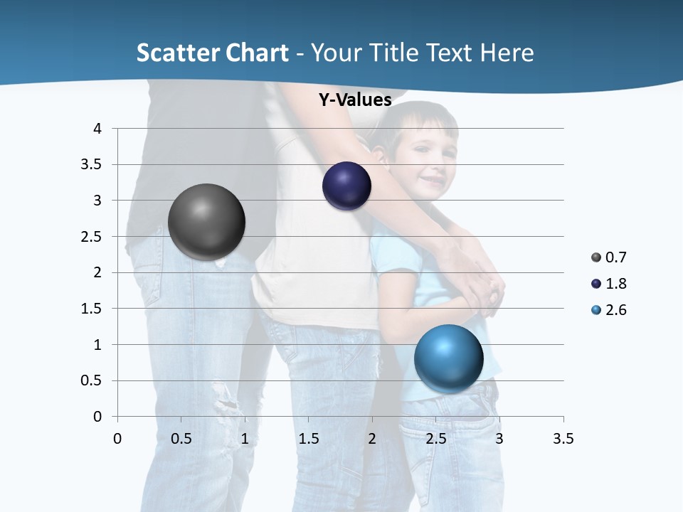 Group Parent Standing PowerPoint Template