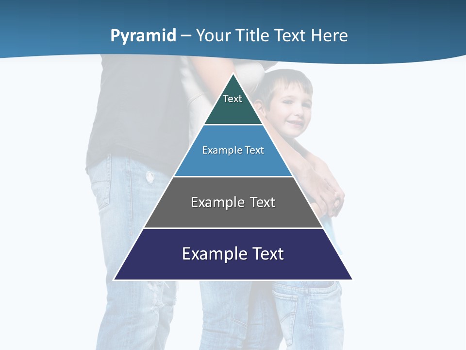 Group Parent Standing PowerPoint Template