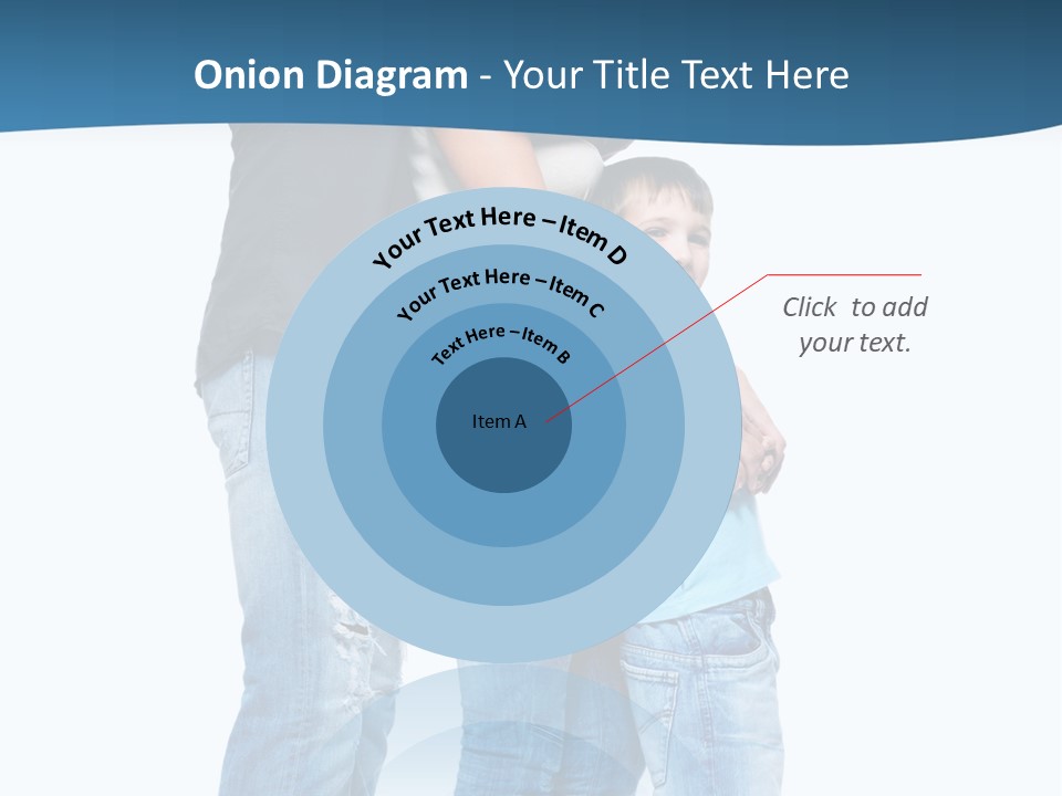 Group Parent Standing PowerPoint Template