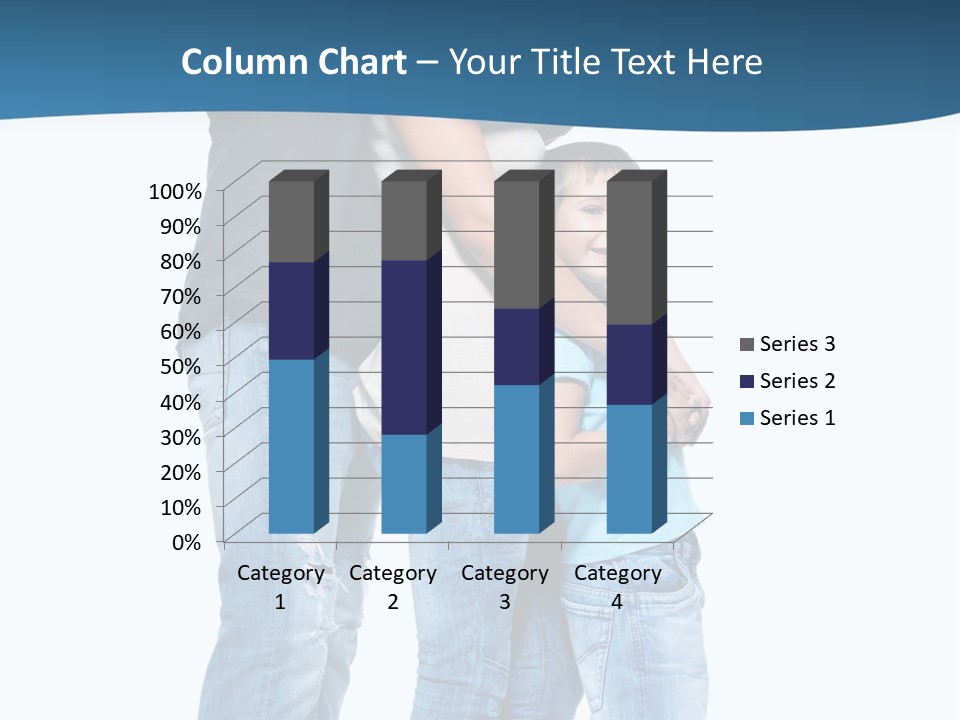 Group Parent Standing PowerPoint Template