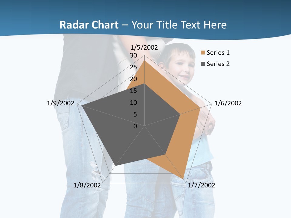 Group Parent Standing PowerPoint Template