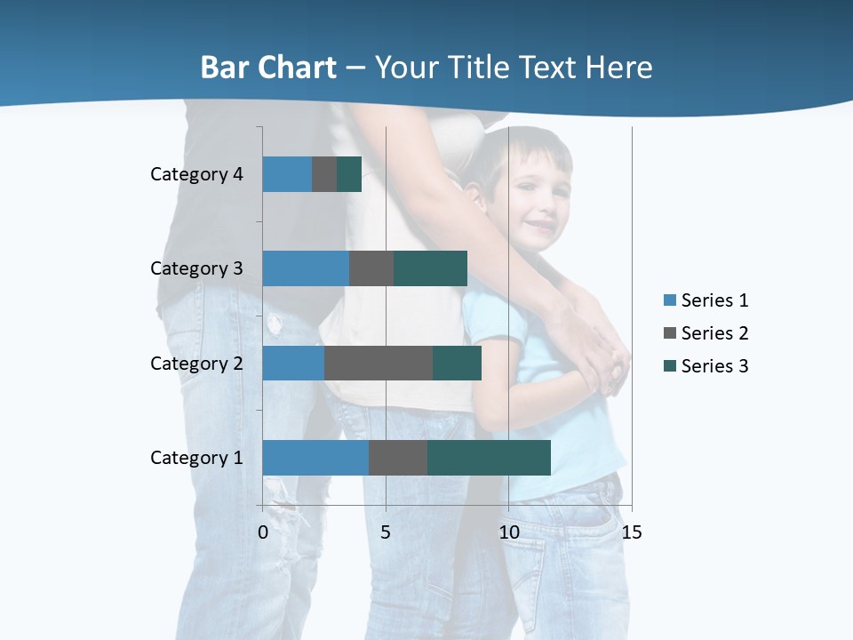 Group Parent Standing PowerPoint Template