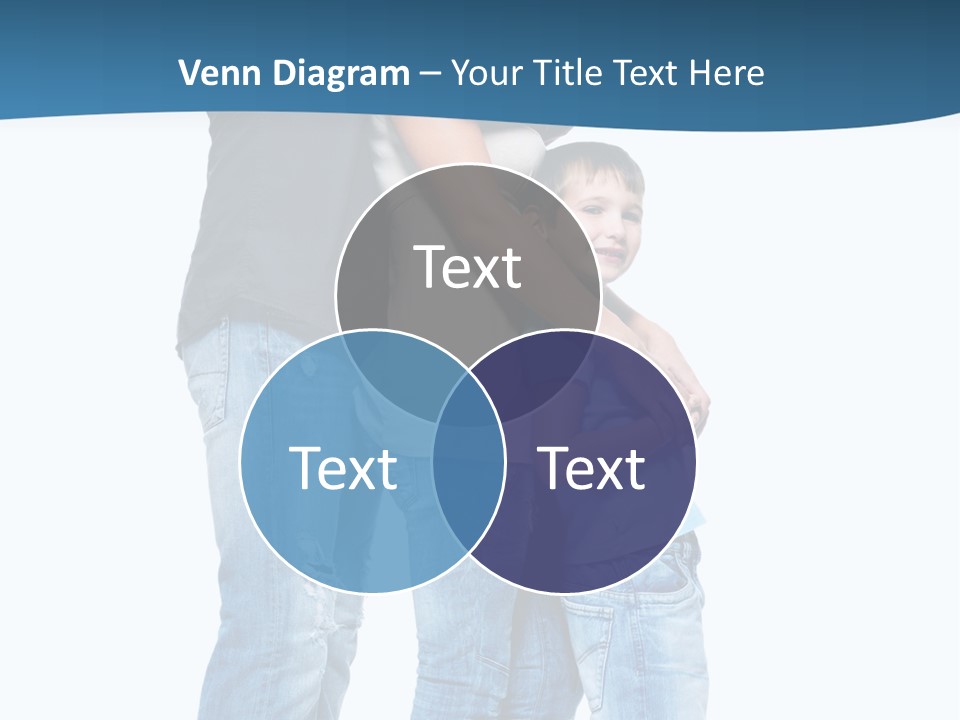 Group Parent Standing PowerPoint Template