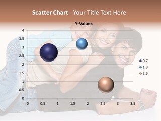 Parent Love Caucasian PowerPoint Template