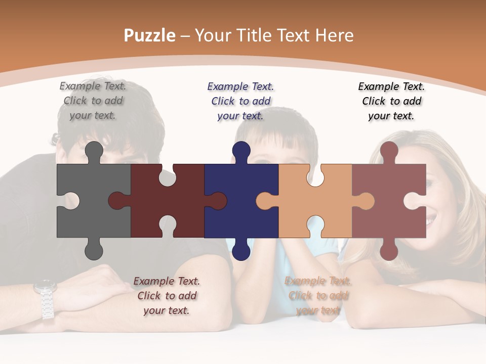 Child Boy Parenthood PowerPoint Template