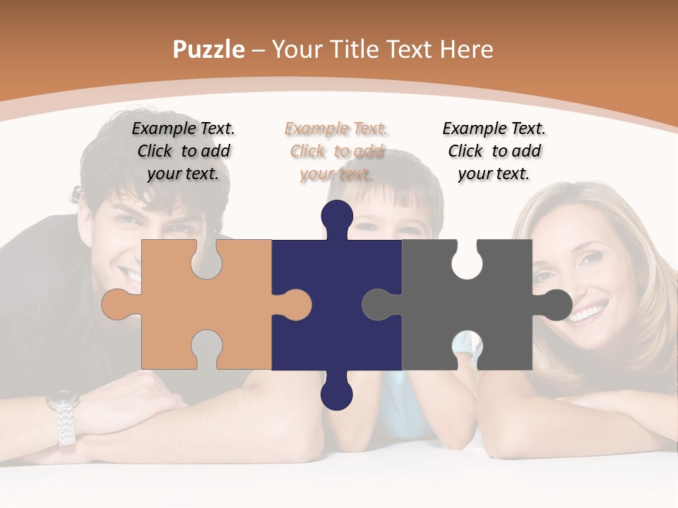 Child Boy Parenthood PowerPoint Template