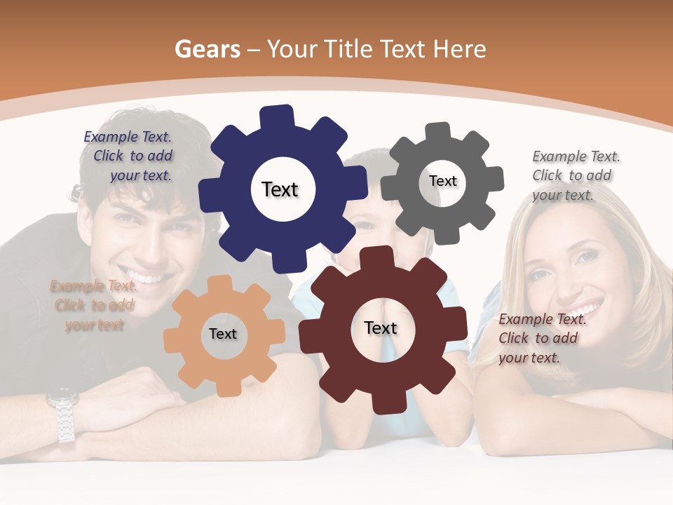 Child Boy Parenthood PowerPoint Template