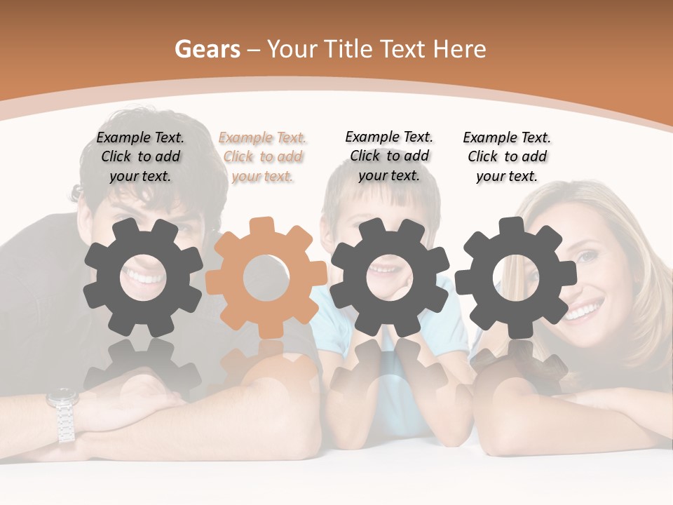 Child Boy Parenthood PowerPoint Template