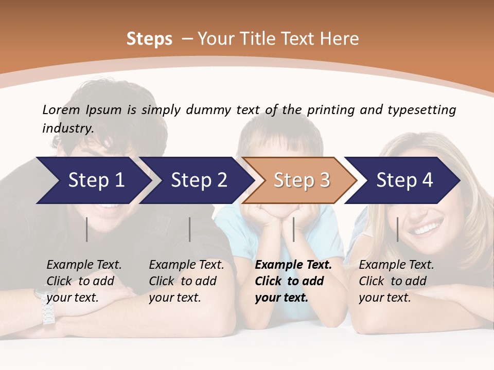 Child Boy Parenthood PowerPoint Template