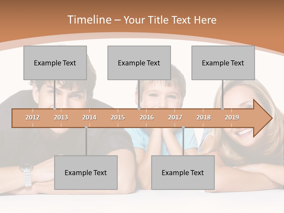 Child Boy Parenthood PowerPoint Template