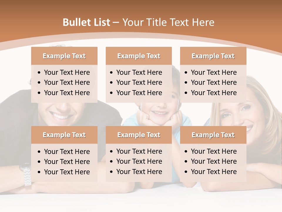 Child Boy Parenthood PowerPoint Template