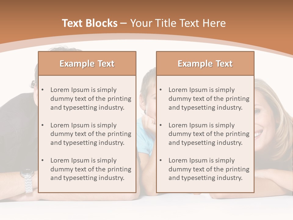 Child Boy Parenthood PowerPoint Template