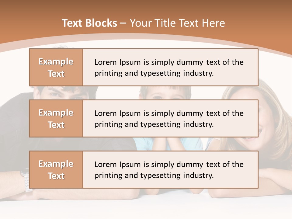 Child Boy Parenthood PowerPoint Template