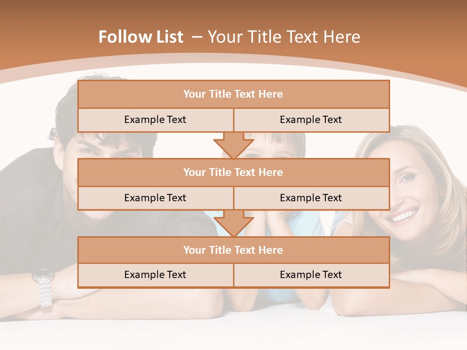 Child Boy Parenthood PowerPoint Template