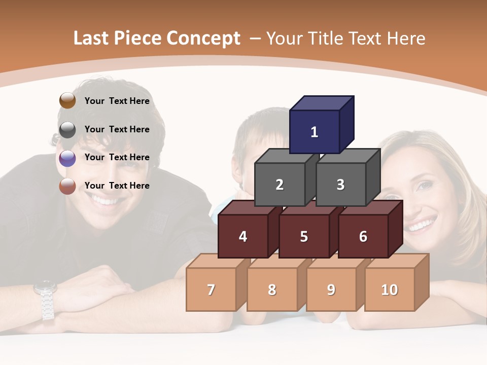 Child Boy Parenthood PowerPoint Template