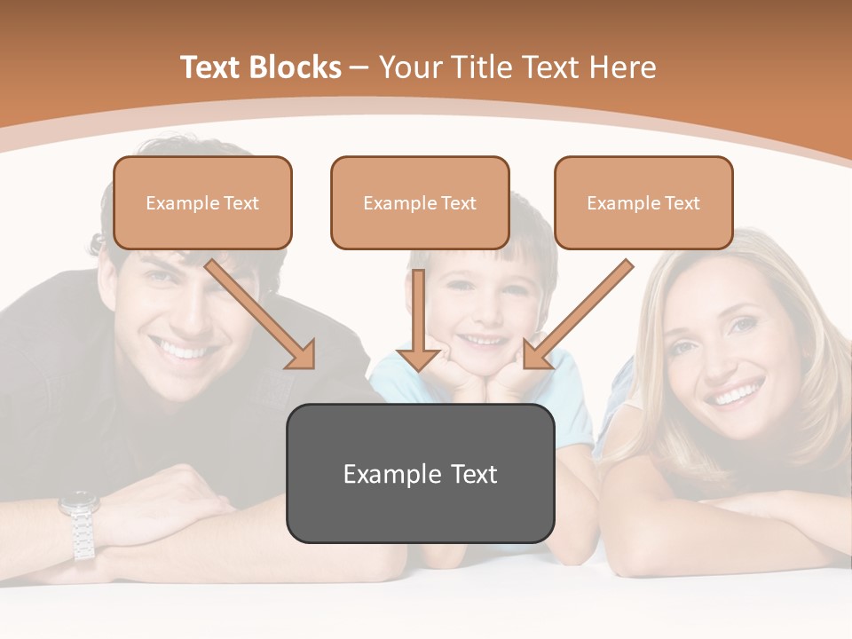 Child Boy Parenthood PowerPoint Template