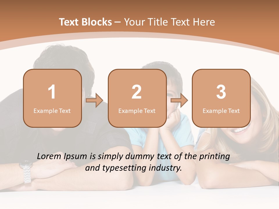 Child Boy Parenthood PowerPoint Template