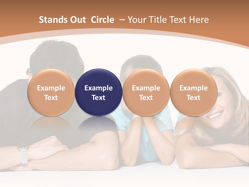 Child Boy Parenthood PowerPoint Template