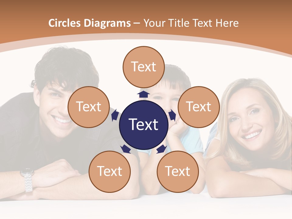 Child Boy Parenthood PowerPoint Template