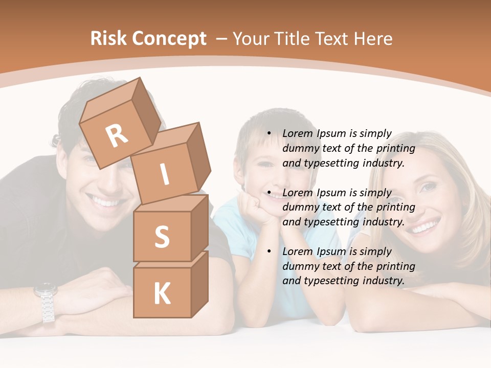 Child Boy Parenthood PowerPoint Template