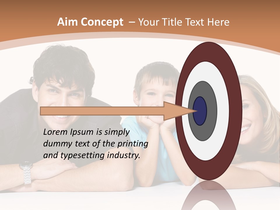 Child Boy Parenthood PowerPoint Template