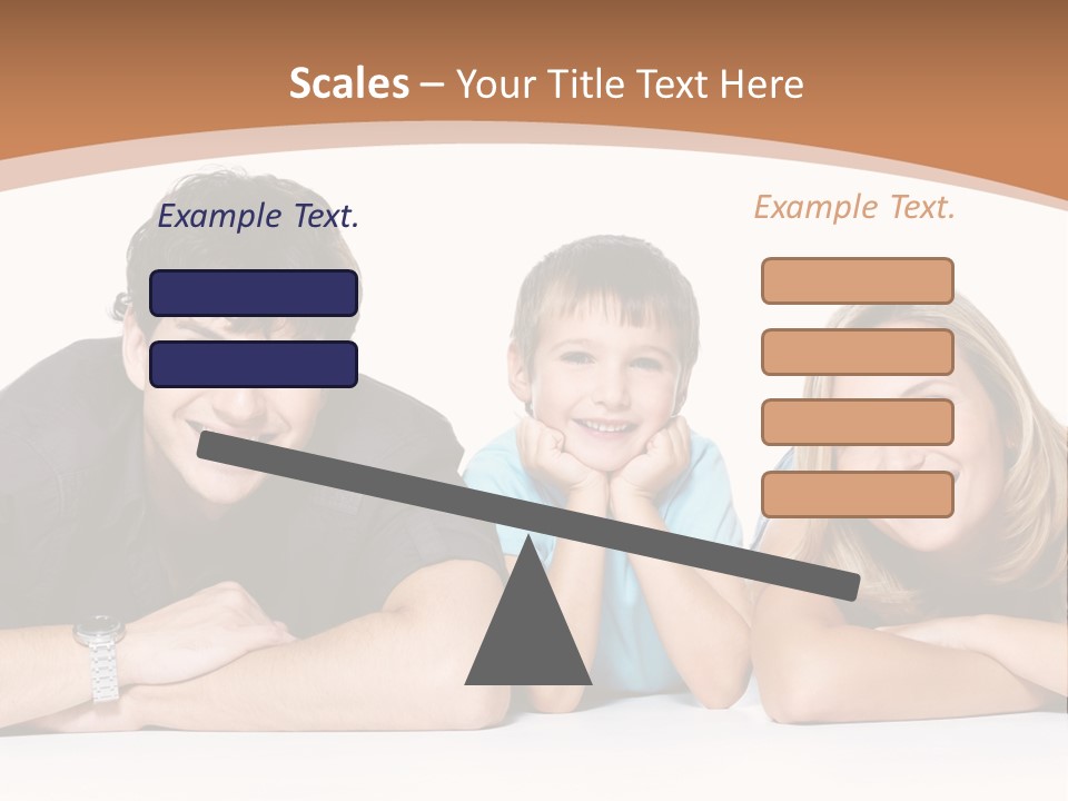 Child Boy Parenthood PowerPoint Template