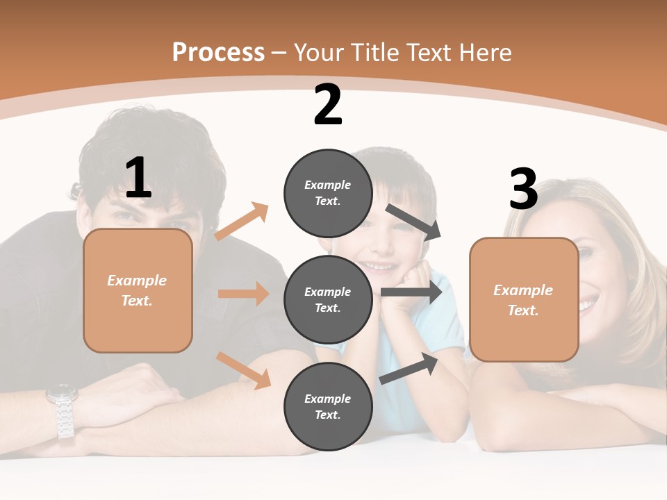 Child Boy Parenthood PowerPoint Template