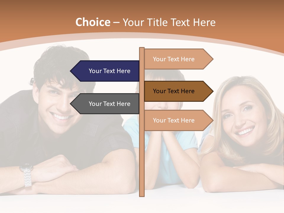 Child Boy Parenthood PowerPoint Template