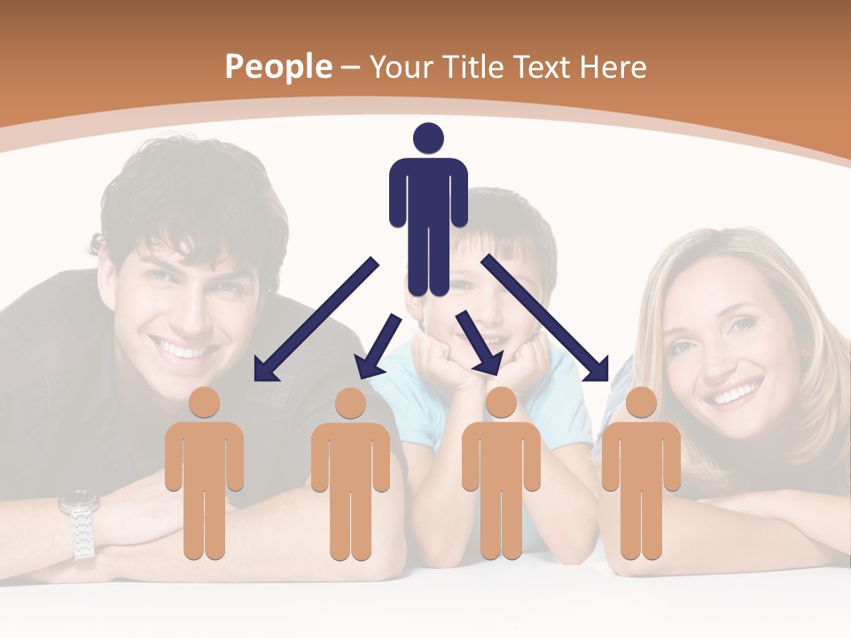 Child Boy Parenthood PowerPoint Template