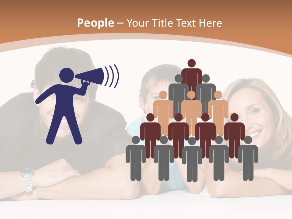 Child Boy Parenthood PowerPoint Template