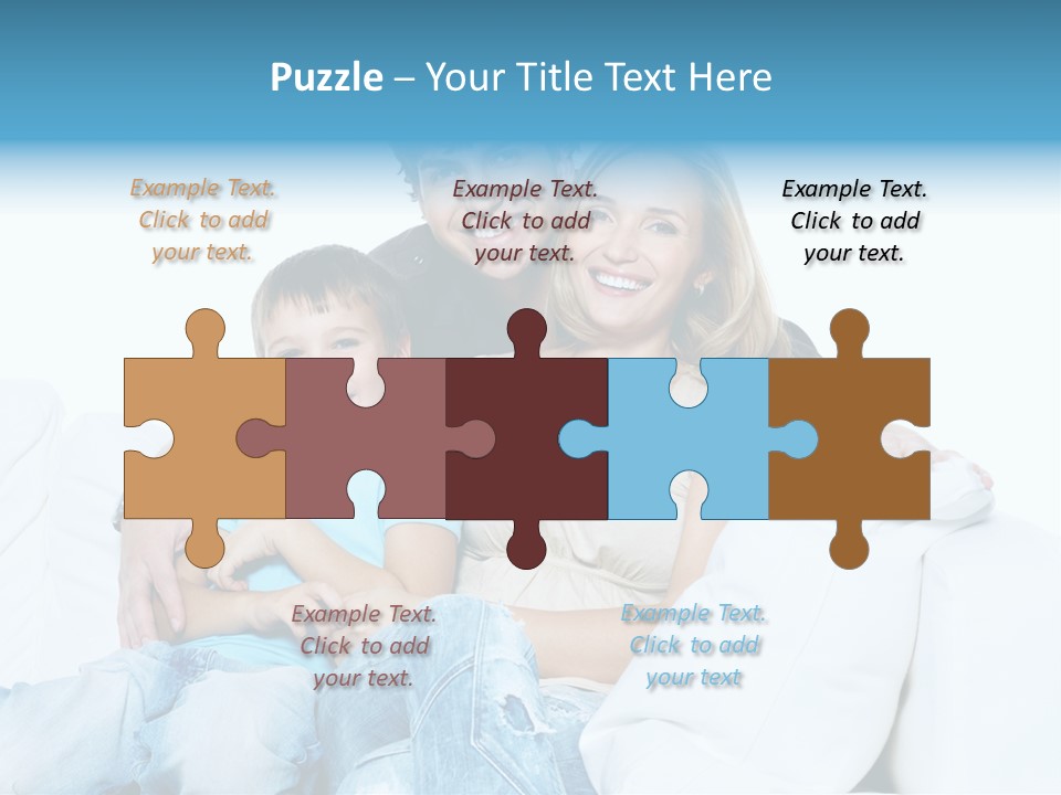 Preschooler Laughing Toothy PowerPoint Template