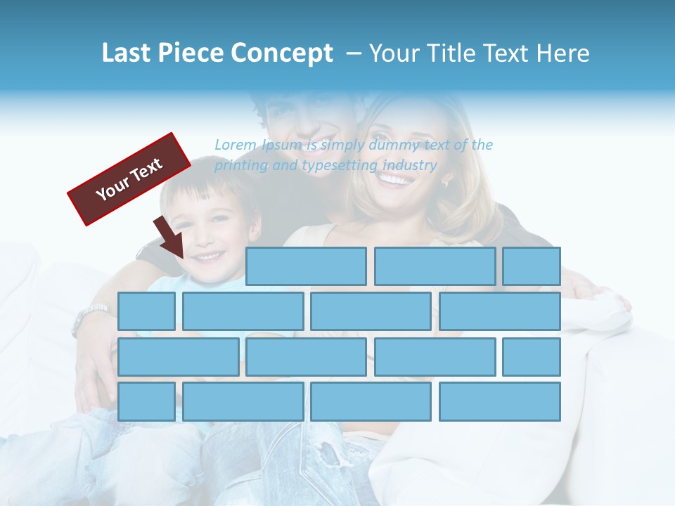 Preschooler Laughing Toothy PowerPoint Template