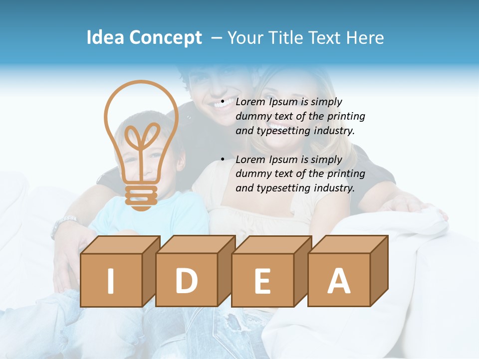 Preschooler Laughing Toothy PowerPoint Template