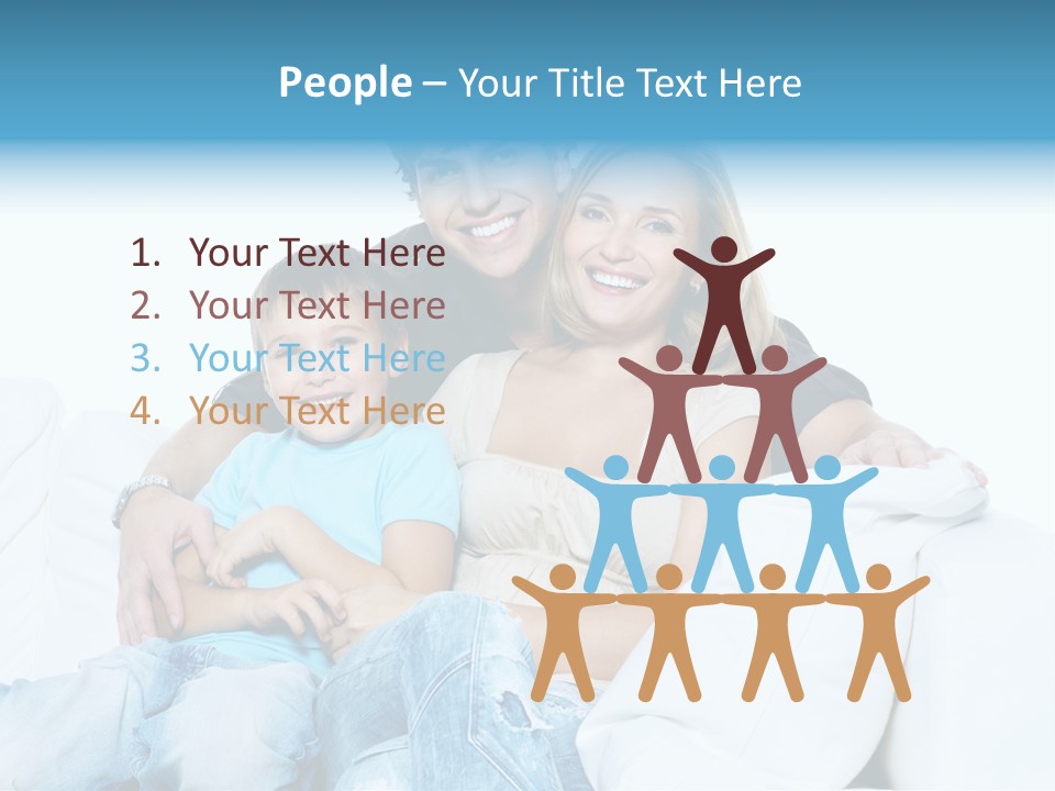 Preschooler Laughing Toothy PowerPoint Template