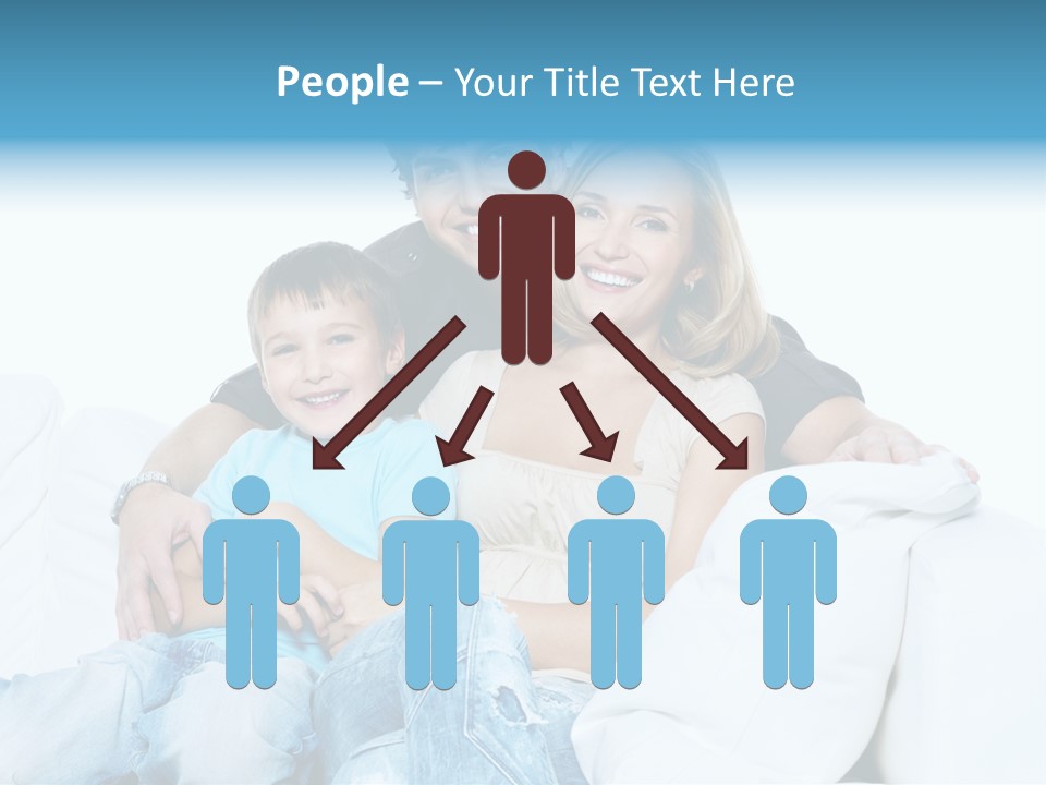 Preschooler Laughing Toothy PowerPoint Template