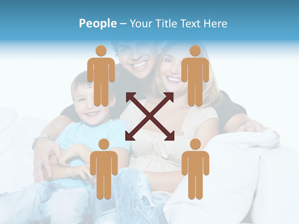 Preschooler Laughing Toothy PowerPoint Template