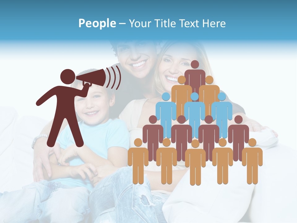 Preschooler Laughing Toothy PowerPoint Template