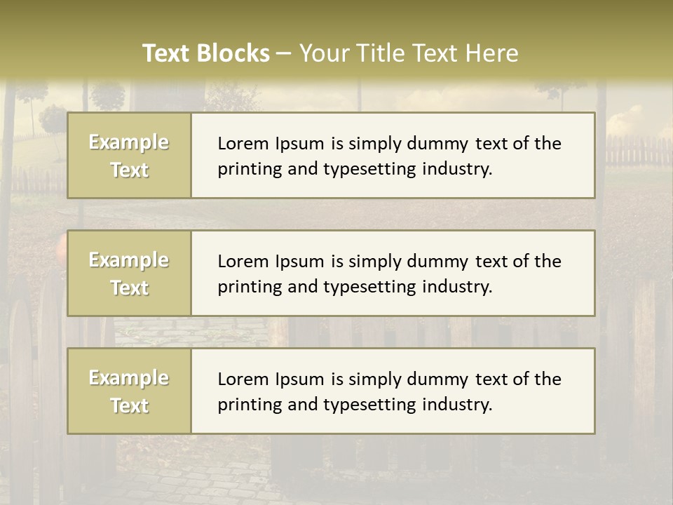 Maple Vintage Home PowerPoint Template