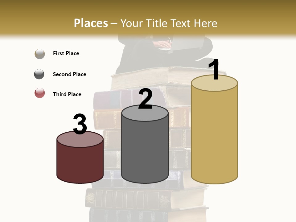 Young Boy University PowerPoint Template