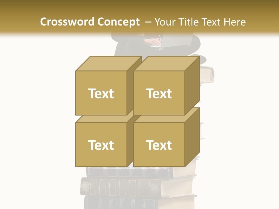 Young Boy University PowerPoint Template