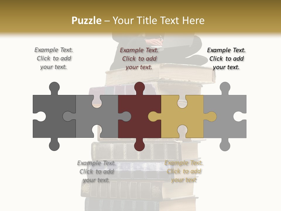 Young Boy University PowerPoint Template