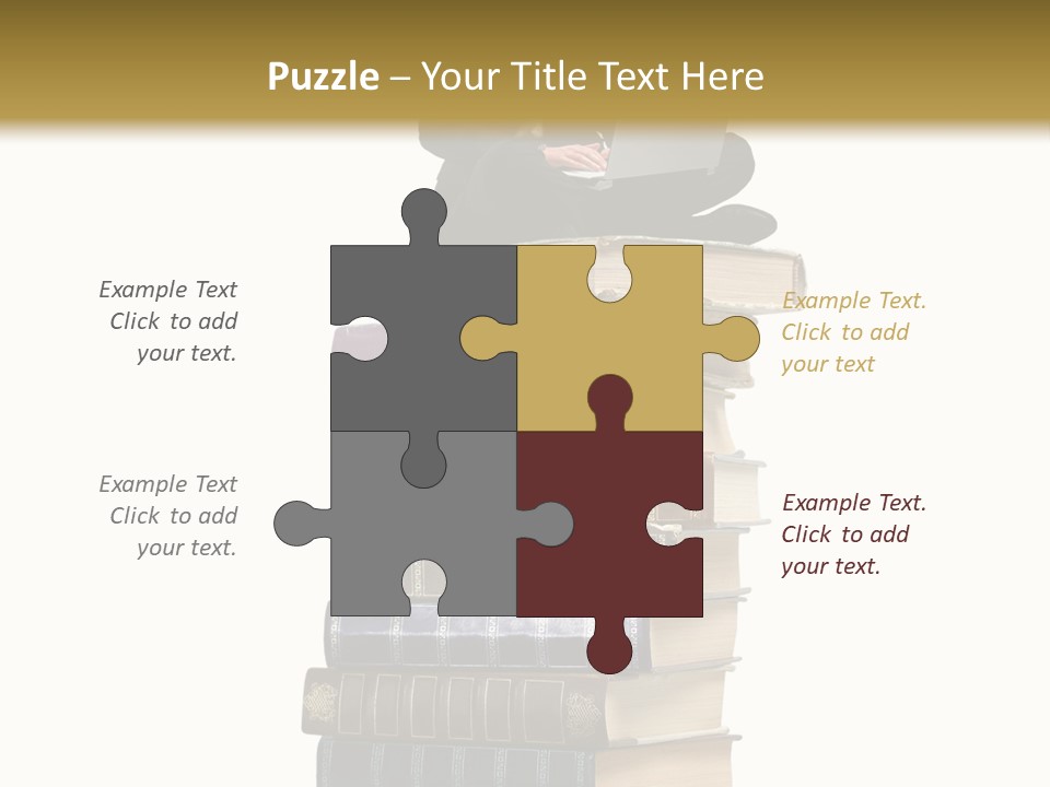 Young Boy University PowerPoint Template