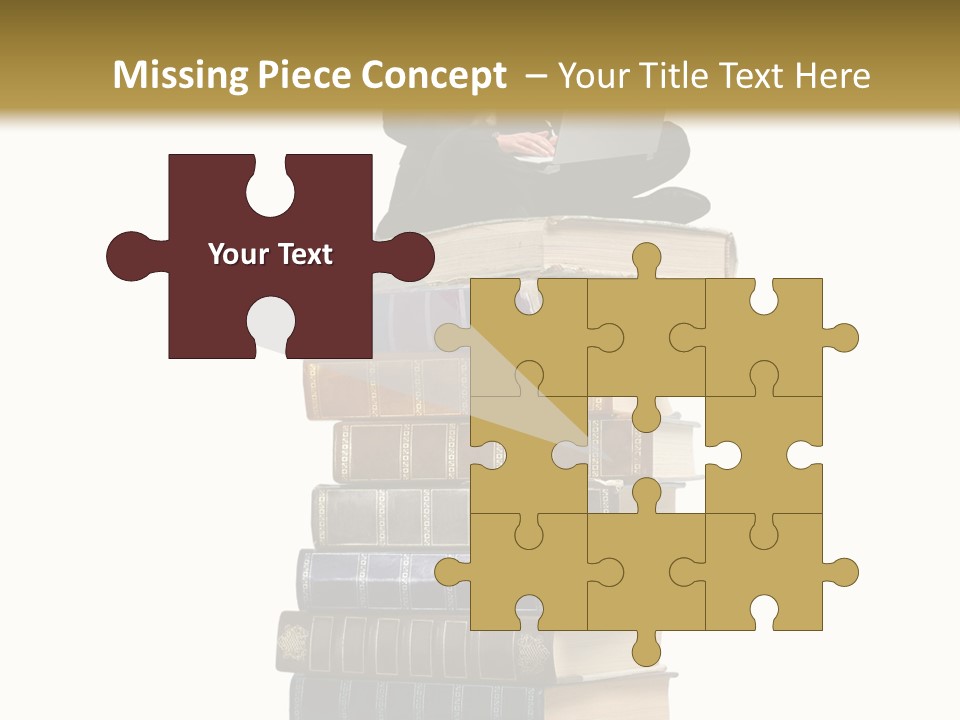 Young Boy University PowerPoint Template